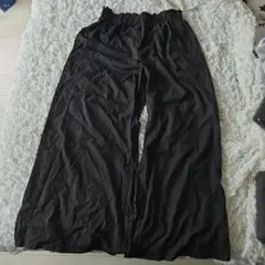 ゴム ガウチョパンツ