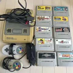 Nintendo SUPER FAMICOM 本体 ソフト10本セット　ジャンク