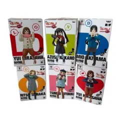 【未開封】けいおん DXFフィギュア LONDON 全6種セットのサムネイル