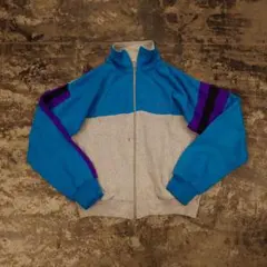 80s 90s McGREGOR トラックジャケット M ブルー 古着 5188のサムネイル