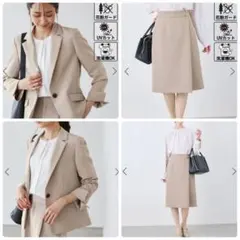 ROPÉ PICNIC 360°ウルトラストレッチテーラードジャケット&スカート