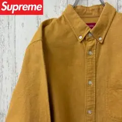 【激レア】SUPREME シュプリーム　ボタンダウンシャツ　ゆるだぼ　完売モデル