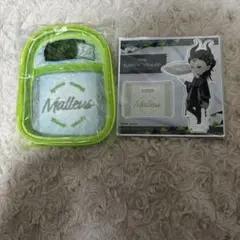 ツイステ マレウス クラブウェア カードケース 缶バッジ ポップアップ