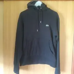 Lacoste ブラック スウェット パーカー