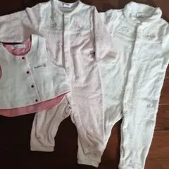 ファミリア ロンパース 3セット