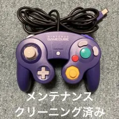 任天堂 ゲームキューブ コントローラー バイオレット 中古