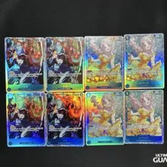 レベッカsr サボsr 各4枚　計8枚　ワンピースカード　即日発送