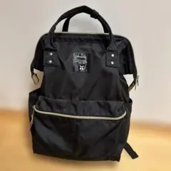 anello アネロ 口金 リュック バックパック ブラック〈大容量〉