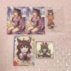 文野環 フミ ノスタルジア フォトカ トレカ クリアカード ステッカー