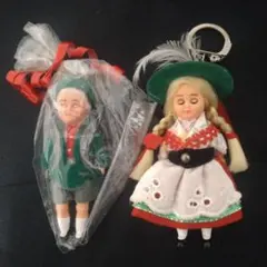 EURO製　人形 キーホルダー