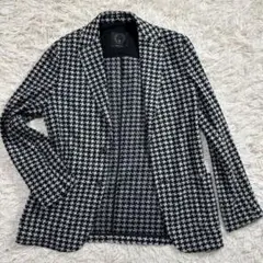 美品　T-JACKET テーラードジャケット　千鳥格子 ハンドトゥース　M