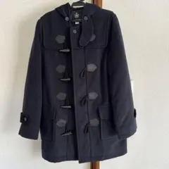 値下げ スクール 通学 ダッフル コート 女性 グレー 9号 EASTBOY