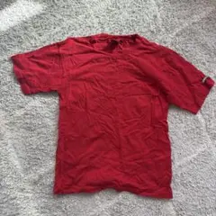 Wilson ウィルソン Tシャツ レッド 半袖 古着 M ストリートアメカジ赤