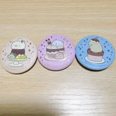 すみっコぐらし 缶バッジ 喫茶すみっコぐらしでチョコレートフェア