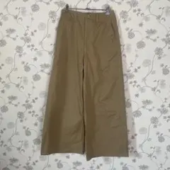 【2026.2.23まで公開】ベージュ ワイドパンツ カジュアル