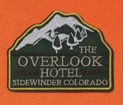 A1400 レトロ映画　シャイニング　オーバーLホテル　刺繍ワッペン　アイロン