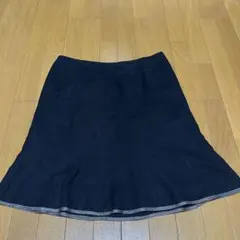 フレアスカート　ブラックサイズ76