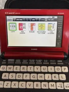 【美品】CASIO EX-word XD-K6500 電子辞書（ケース付き）