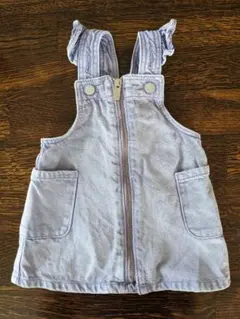baby GAP パープル ジャンパースカート 6-12ヶ月