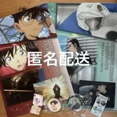 名探偵コナン　くら寿司　クリアファイル　缶バッジ　マグネット