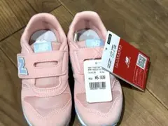 16.5cm タグ付き新品 箱無し NewBalance 373 ピンク