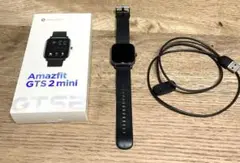 【ジャンク】Amazfit GTS 2 mini ＋充電ケーブル バッテリー不良