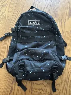 エックスガール　ADVENTURE BACKPACK 宇宙柄　リュックのサムネイル