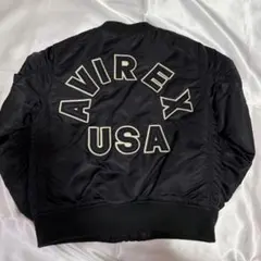 AVIREX MA-1ジャケット ブラック