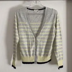 ジーユー　gu カーディガン　ボーダー