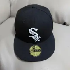 ホワイトソックス NEWERA 59FIFTY Black キャップ 738