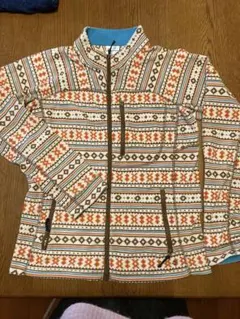 Columbia フリースジャケット 幾何学模様