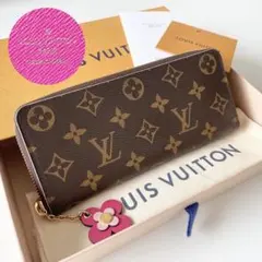 【ほぼ新品】LOUIS VUITTON ポルトフォイユ・クレマンス フューシャ