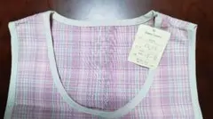 Happy Leaves エプロン 新品　 (おまけ:ミニーちゃんの布バッグ)