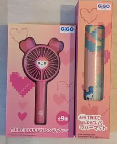 GiGO限定 TWICE LOVELYS ハンディファン ラバーマット サナ - メルカリ