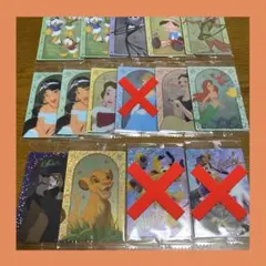 ディズニーキャラクターズ（アリエル　ベル　白雪姫　ジャスミン　シンバ　ピノキオ）