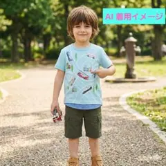 kladskap　クレードスコープ　トミカ　半袖Tシャツ　110cmのサムネイル