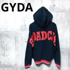 GYDA ジェイダ オーバーサイズパーカー F ブラックのサムネイル