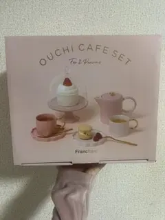Francfranc　パステルスカラップおうちカフェセット　ピンク