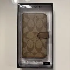 F5)COACH シグネチャー柄手帳型ケース iPhone 12/12pro用 - メルカリ