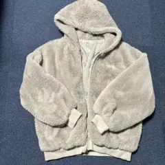 OLIVE des OLIVE ボアジャケット グレー