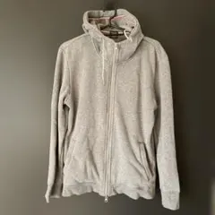 COMME CA COMMUNE グレー フルジップ セーター M