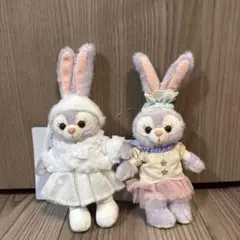 ステラルー ぬいぐるみバッジ ホワイトウィンタータイムワンダーズ2点セット