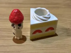 ショートケーキ de かくれんぼ★猫ちゃんフィギュア　ガチャ