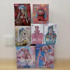 初音ミク　桜ミク　プライズフィギュア　まとめ売り