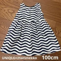 【UNIQLO×marimekko】ワンピース　100cmのサムネイル