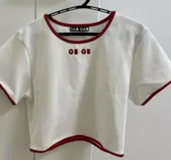 GAB GAB クロップドTシャツ F ホワイト