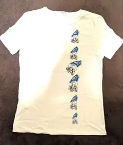 コムサデモード青いキャラクター 半袖Tシャツ サイズ9のサムネイル