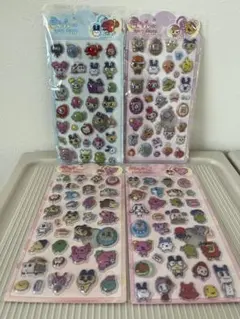 たまごっち　ぷっくり　シール　４枚