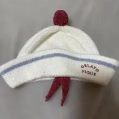 gelato pique ボンボン付きキャップ