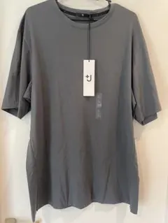 【ユニクロ】 +J スーピマコットンリラックスフィットクルー Tシャツ　Lサイズ